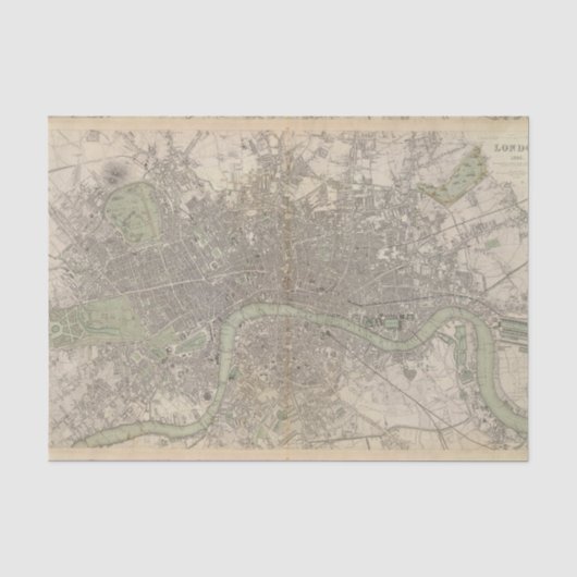 Londen 1843 tissuepapier (Voorkant)