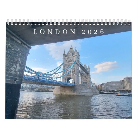 Londen 2026 Agenda Kalender (Hoes)