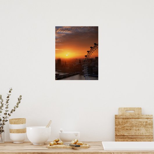 Londen 2 poster (Keuken)