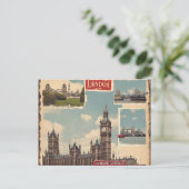 Londen (3) briefkaart (Staand voorkant)