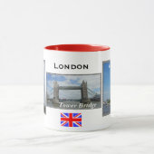 Londen 3-panel Red London Combo Mok (Midden)
