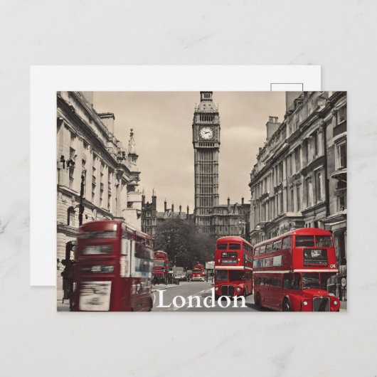 Londen (5) briefkaart (Voorkant / Achterkant)