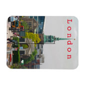 Londen # 6. Flexibel fotomagneet Magneet (Horizontaal)