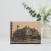 Londen 73 quaddles feestdagenkaart (Staand voorkant)