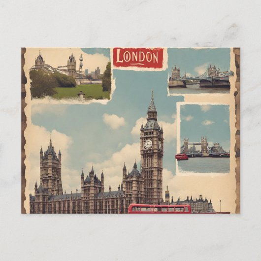 Londen Ansichtkaart (3) Briefkaart (Voorkant)