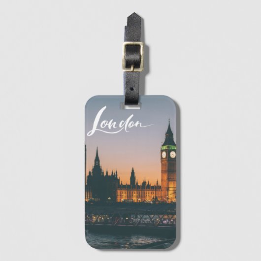 Londen Bagagelabel (Voorkant (verticaal))