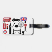 Londen Bagagelabel (Achterkant horizontaal)