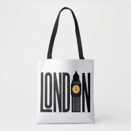 Londen Bellen - Iconische bezienswaardigheden Canv Tote Bag