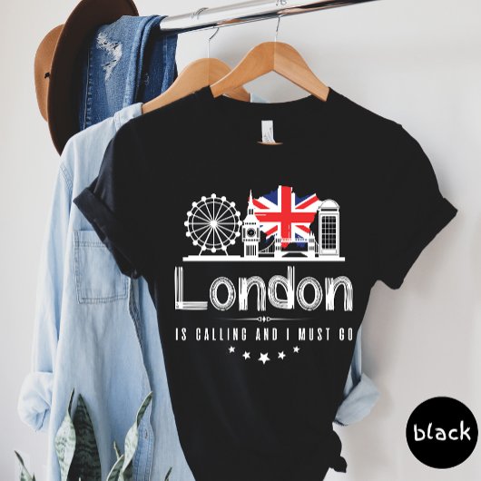 Londen belt en ik moet naar T-shirt. T-shirt