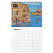Londen Big Ben-agenda Kalender (Feb 2027)