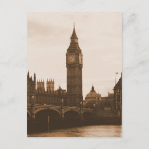 Londen - Big Ben - Briefkaart