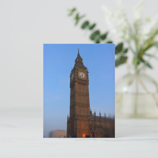 Londen - Big Ben - Briefkaart (Staand voorkant)