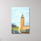 Londen Big Ben canvas kunst (Voorkant)