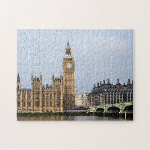 Londen & Big Ben Clock, Westminster/England Legpuzzel