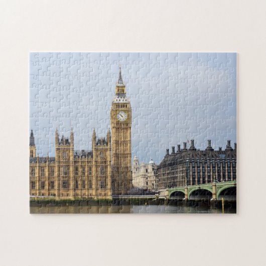 Londen & Big Ben Clock, Westminster/England Legpuzzel (Horizontaal)