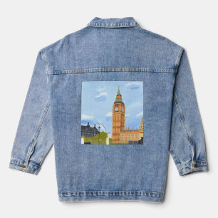 Londen Big Ben Denim Jacket