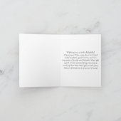 Londen Big Ben Double Decker Bus Vrolijk Kerstfees Kaart (Binnen)