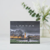 Londen - Big Ben en het Parlementsgebouw Briefkaart (Staand voorkant)
