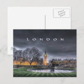 Londen - Big Ben en het Parlementsgebouw Briefkaart (Voorkant / Achterkant)
