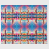 Londen Big Ben Engeland Cadeaupapier (Vlak)