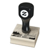 Londen Big Ben Houten Kunst Stempel (Stempel)