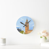 Londen Big Ben Ronde Klok (Huis)