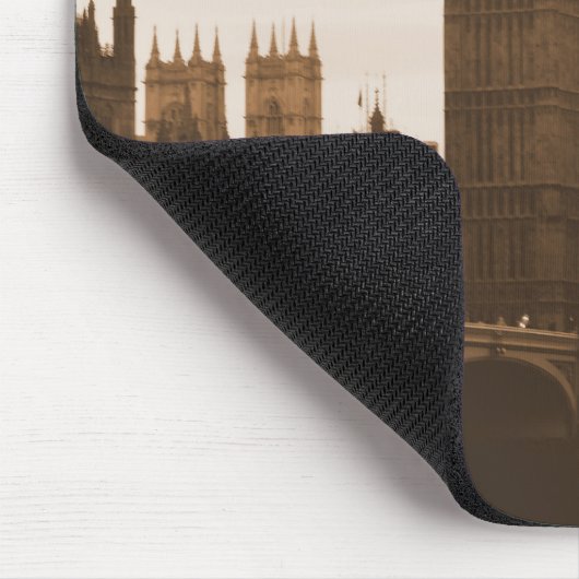 Londen - Big Ben - Thames - Mousepad Muismat (Hoek)