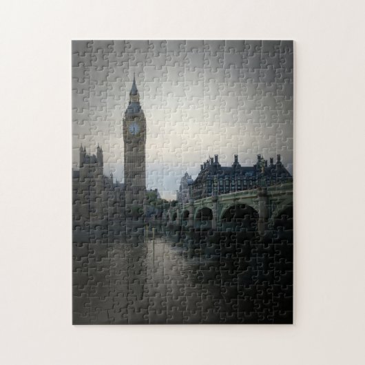 Londen - Big Ben - Thames Puzzel (Verticaal)