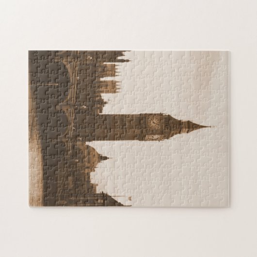 Londen - Big Ben - Thames - Puzzle Legpuzzel (Horizontaal)