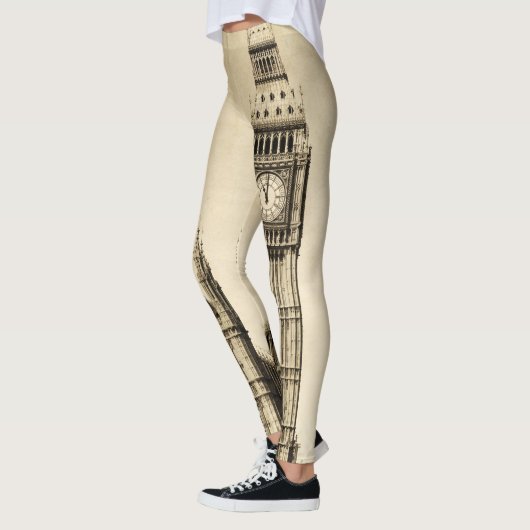 Londen Big Ben: Uitzicht Leggings (Links)