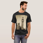 Londen Big Ben:  Uitzicht T-shirt (Voorkant volledig)
