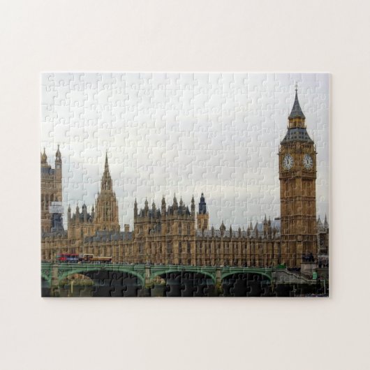 Londen - Big Ben - Westminster - 11x14 - 252 pcs. Legpuzzel (Horizontaal)
