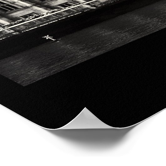 Londen - Big Ben, Westminster Palace No.1 (Poster) Poster (Hoek)