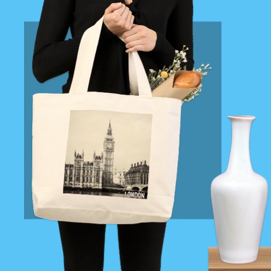 Londen, Big Ben, Westminster Winkel Grote Tote Bag