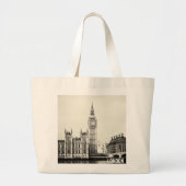 Londen, Big Ben, Westminster Winkel Grote Tote Bag (Voorkant)