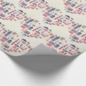 Londen bij Heart Cadeaupapier (Hoek)