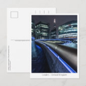Londen bij Night Briefkaart (Voorkant / Achterkant)