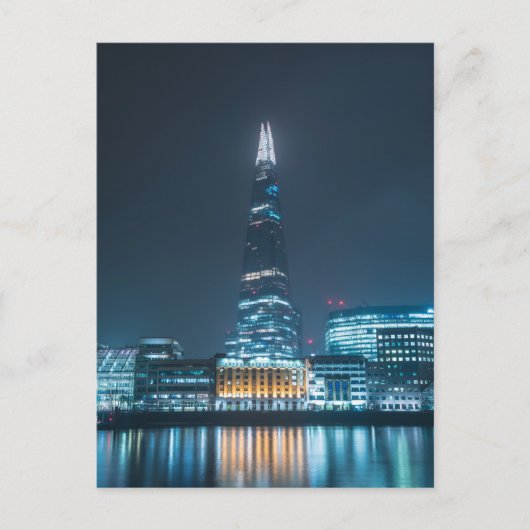 Londen bij Night Briefkaart (Voorkant)