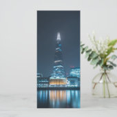 Londen bij Night Kaart (Staand voorkant)