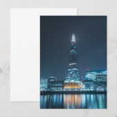 Londen bij Night Kaart (Voorkant / Achterkant)