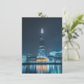 Londen bij Night Kaart (Staand voorkant)