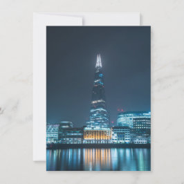 Londen bij Night Kaart