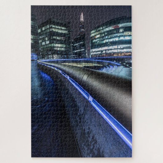 Londen bij Night Legpuzzel (Verticaal)