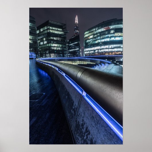 Londen bij Night Poster (Voorkant)