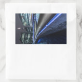 Londen bij Night Rechthoekige Sticker (Tas)