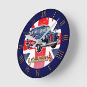  Londen Black Cab Ronde Klok (Hoek)