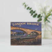 Londen Bridge Briefkaart (Staand voorkant)