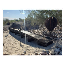 Londen Bridge/London Bridge replica Foto Afdruk