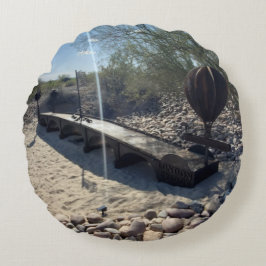 Londen Bridge/London Bridge replica Rond Kussen