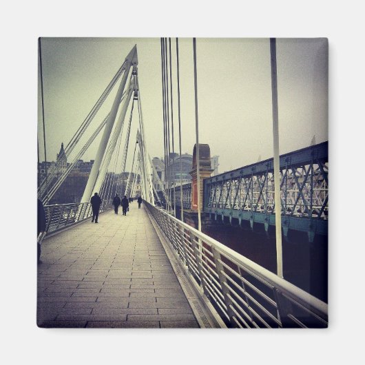 Londen - Bridge to Charing Cross Magnet (Voorkant)
